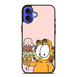 GRAFIELD THE CAT ICE CREAM iPhone 16 Case GRAFIELD THE CAT ICE CREAM iPhone 16 Case