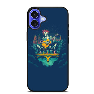 GRATEFUL DEAD SKULL GUITAR iPhone 16 Case