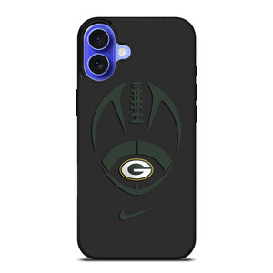 GREEN BAY PACKER LOGO FOOTBALL iPhone 16 Case