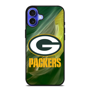GREEN BAY PACKERS ART FOOTBALL iPhone 16 Case