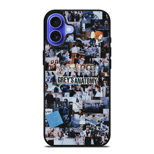 GREYS ANATOMY ALL CHARACTER COLLAGE iPhone 16 Case