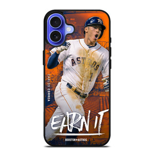HOUSTON ASTROS CARLOS CORREA iPhone 16 Case