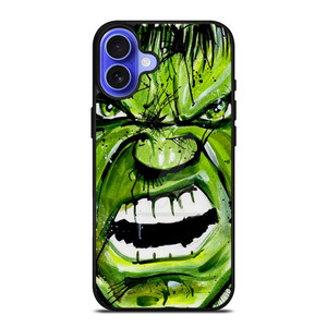 HULK FACE COMIC iPhone 16 Case HULK FACE COMIC iPhone 16 Case