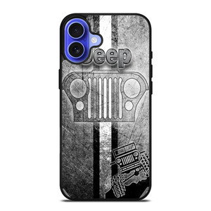 JEEP LOGO SILVER iPhone 16 Case JEEP LOGO SILVER iPhone 16 Case
