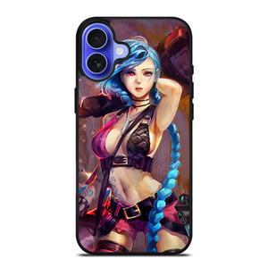 JINX SEXY LEAGUE OF LEGEND iPhone 16 Case JINX SEXY LEAGUE OF LEGEND iPhone 16 Case
