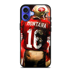 JOE MONTANA SF 49ERS NFL iPhone 16 Case JOE MONTANA SF 49ERS NFL iPhone 16 Case