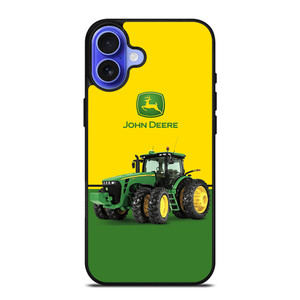 JOHN DEERE WITH TRACTOR iPhone 16 Case JOHN DEERE WITH TRACTOR iPhone 16 Case