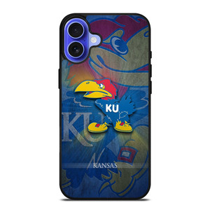 KANSAS JAYHAWKS iPhone 16 Case