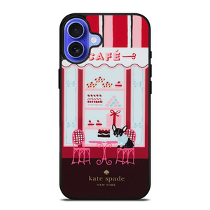 KATE SPADE NEW YORK CAFE iPhone 16 Case KATE SPADE NEW YORK CAFE iPhone 16 Case
