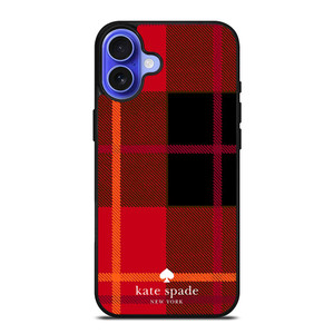 KATE SPADE NEW YORK RED iPhone 16 Case
