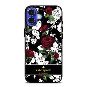 KATE SPADE ROSE RED WHITE iPhone 16 Case KATE SPADE ROSE RED WHITE iPhone 16 Case