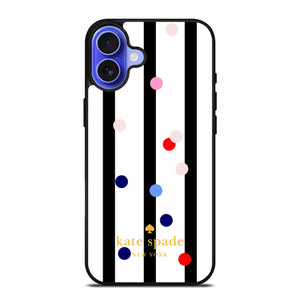 KATE SPADE STRIPE POLKADOTS iPhone 16 Case
