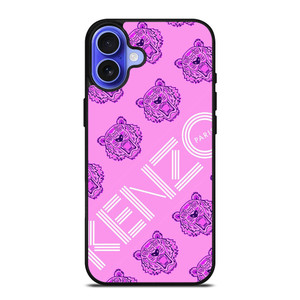 KENZO PARIS VIOLET LOGO iPhone 16 Case
