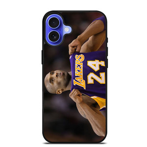 KOBE BRYANT 24 LA LAKERS iPhone 16 Case