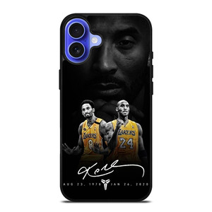 KOBE BRYANT BASKETBALL LEGEND iPhone 16 Case KOBE BRYANT BASKETBALL LEGEND iPhone 16 Case