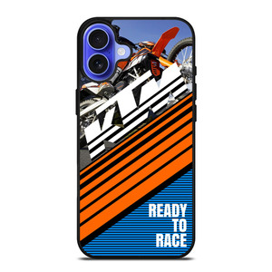 KTM READY TO RACE iPhone 16 Case KTM READY TO RACE iPhone 16 Case