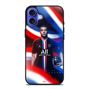 KYLIAN MBAPE PSG iPhone 16 Case KYLIAN MBAPE PSG iPhone 16 Case
