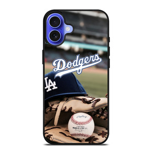 LA DODGERS COOL BASEBALL LOGO iPhone 16 Case LA DODGERS COOL BASEBALL LOGO iPhone 16 Case