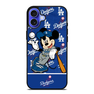 LA DODGERS X MICKEY MOUSE iPhone 16 Case