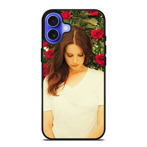 LANA DEL REY FLOWEERS iPhone 16 Case LANA DEL REY FLOWEERS iPhone 16 Case