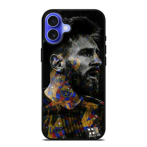 LEO MESSI ART iPhone 16 Case