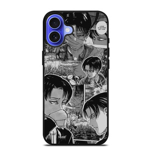 LEVI ACKERMAN ATTTACK ON TITAN MANGA iPhone 16 Case