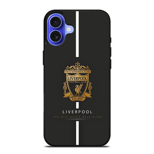 LIVERPOOL FC GOLDEN LOGO iPhone 16 Case