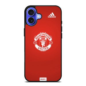 MANCHESTER UNITED LOGO PRIDE iPhone 16 Case