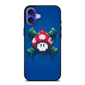 MARIO BROSS DEAD MUSHROOM iPhone 16 Case