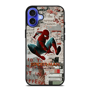MARVEL AMAZING SPIDERMAN FAR FROM HOME iPhone 16 Case MARVEL AMAZING SPIDERMAN FAR FROM HOME iPhone 16 Case