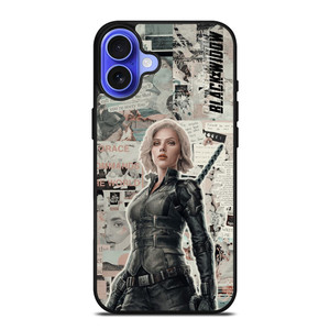 MARVEL NATASHA BLACK WIDOW iPhone 16 Case