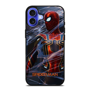 MARVEL SPIDERMAN POTRAIT ACTION iPhone 16 Case