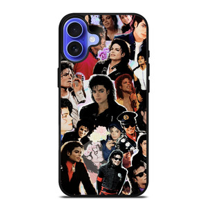 MICHAEL JACKSON COLLAGE iPhone 16 Case