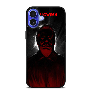 MICHAEL MYERS HALLOWEEN FACE iPhone 16 Case
