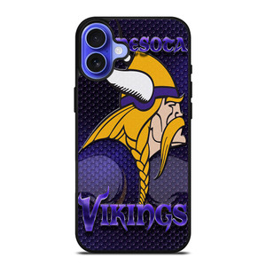 MINNESOTA VIKINGS FOOTBALL LOGO iPhone 16 Case