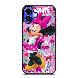 MINNIE MOUSE DISNEY CUTE iPhone 16 Case MINNIE MOUSE DISNEY CUTE iPhone 16 Case