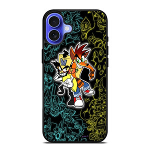 NEW CRASH BANDICOOT iPhone 16 Case NEW CRASH BANDICOOT iPhone 16 Case