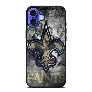 NEW ORLEANS SAINTS FOOTBALL LOGO iPhone 16 Case NEW ORLEANS SAINTS FOOTBALL LOGO iPhone 16 Case