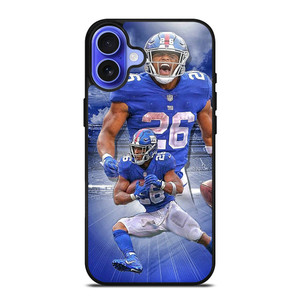 NEW YORK GIANTS SAQUON BARKLEY SCREAM iPhone 16 Case