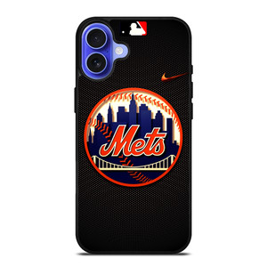 NEW YORK METS MLB WALLPAPER iPhone 16 Case
