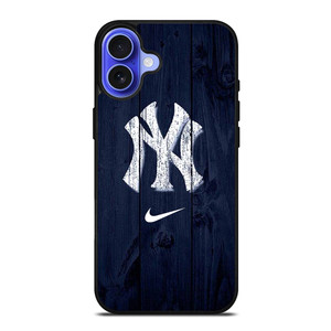 NEW YORK YANKEES WOODEN NIKE iPhone 16 Case NEW YORK YANKEES WOODEN NIKE iPhone 16 Case