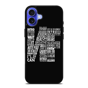 NF WORD COLLABORATION LOGO iPhone 16 Case NF WORD COLLABORATION LOGO iPhone 16 Case