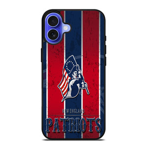 NFL TEAM LOGO NEW ENGLAND PATRIOTS iPhone 16 Case