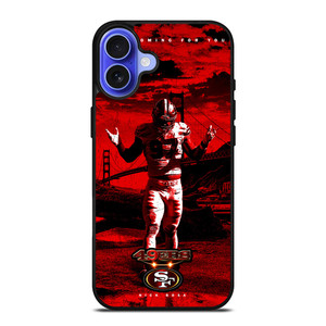 NICK BOSA 97 SAN FRANCISCO 49ERS iPhone 16 Case