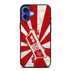 NINTENDO CONTROLLER WALPAPER RETRO iPhone 16 Case