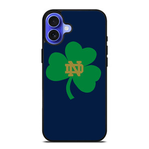 NOTRE DAME FIGHTING IRISH LEAF LOGO iPhone 16 Case
