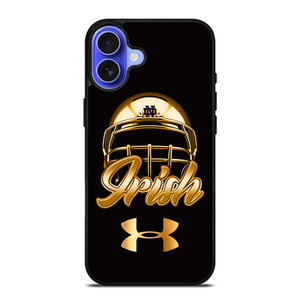 NOTRE DAME IRISH UNDER ARMOUR GOLD iPhone 16 Case