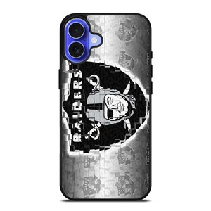 OAKLAND RAIDERS RAIDERS NATION iPhone 16 Case OAKLAND RAIDERS RAIDERS NATION iPhone 16 Case