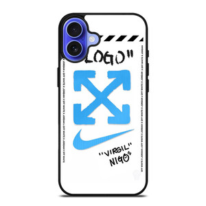 OFFWHITE LOGO VIRGIL NIGO iPhone 16 Case OFFWHITE LOGO VIRGIL NIGO iPhone 16 Case