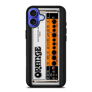 ORANGE AMP GUITAR RETRO iPhone 16 Case ORANGE AMP GUITAR RETRO iPhone 16 Case